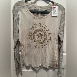 NWT American Fighter Long Sleeve Teeshirt from Buckle. Size XL